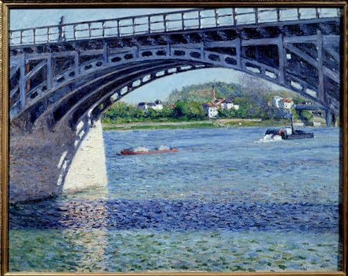 Peinture Le Pont D'argenteuil Gustave Caillebotte pour illuminer le décor de votre salon