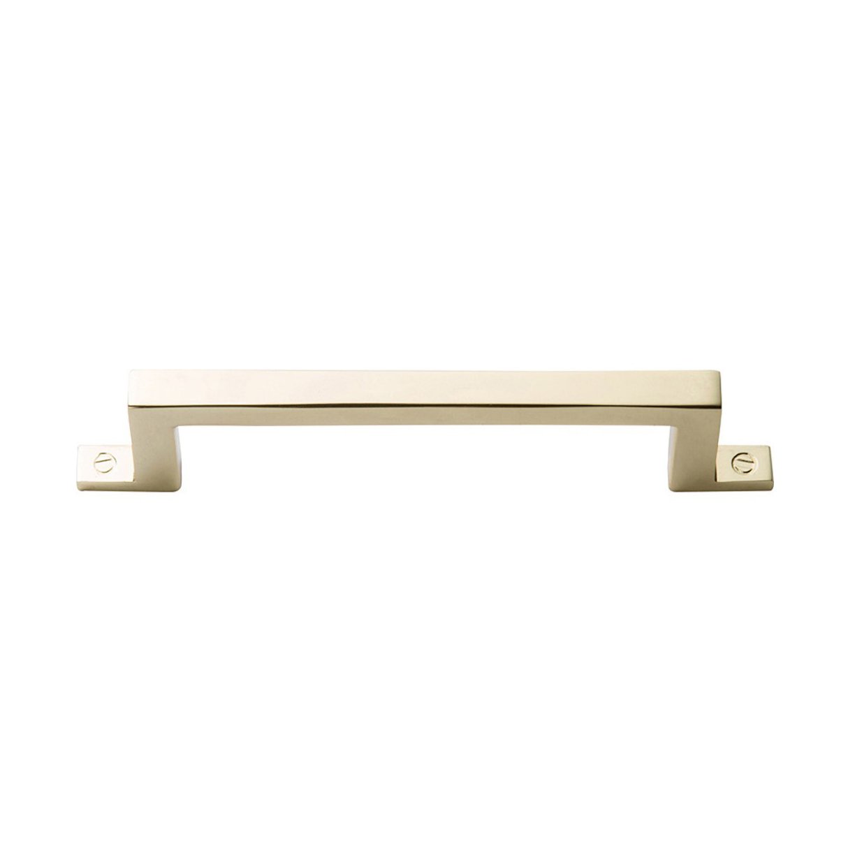 Atlas Homewares 385-PB Campaign Pull, Polished Brass