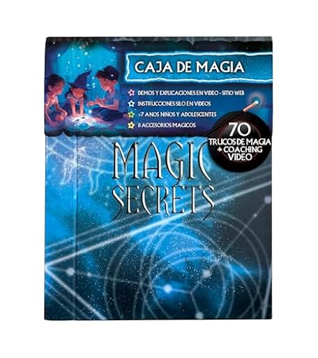 LUGY Magic Secrets - Kit de Magia - 70 Trucos - Nivel Principiante/intermedio - Vídeos tutoriales gratuitos - Juego para niños y Adolescentes a Partir de 8 años | Ya disponible en tu tienda friki favorita! En mundofriki.es! LUGY Magic Secrets - Kit de Magia - 70 Trucos - Nivel Principiante/intermedio - Vídeos tutoriales gratuitos - Juego para niños y Adolescentes a Partir de 8 años | Ya disponible en tu tienda friki favorita! En mundofriki.es!