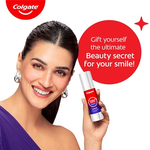 Colgate Visible White Purple Teeth Whitening Serum, 1.5oz/40ml – Mint & Yuzu Flavour, Instant Brightening Purple Serum for Whiter Smiles - image 8
