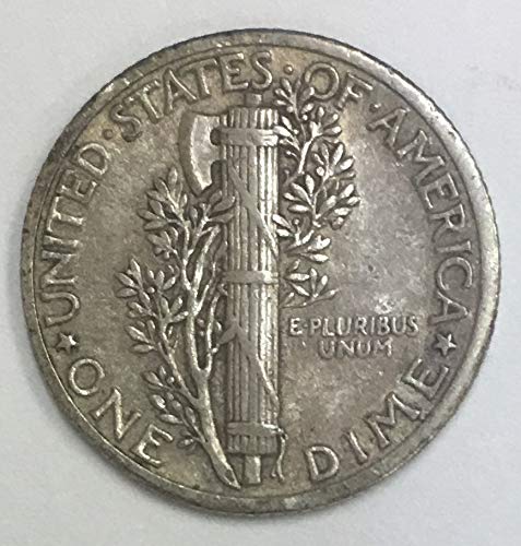 1936 P Mercury Dime 90% Silver 10c VF