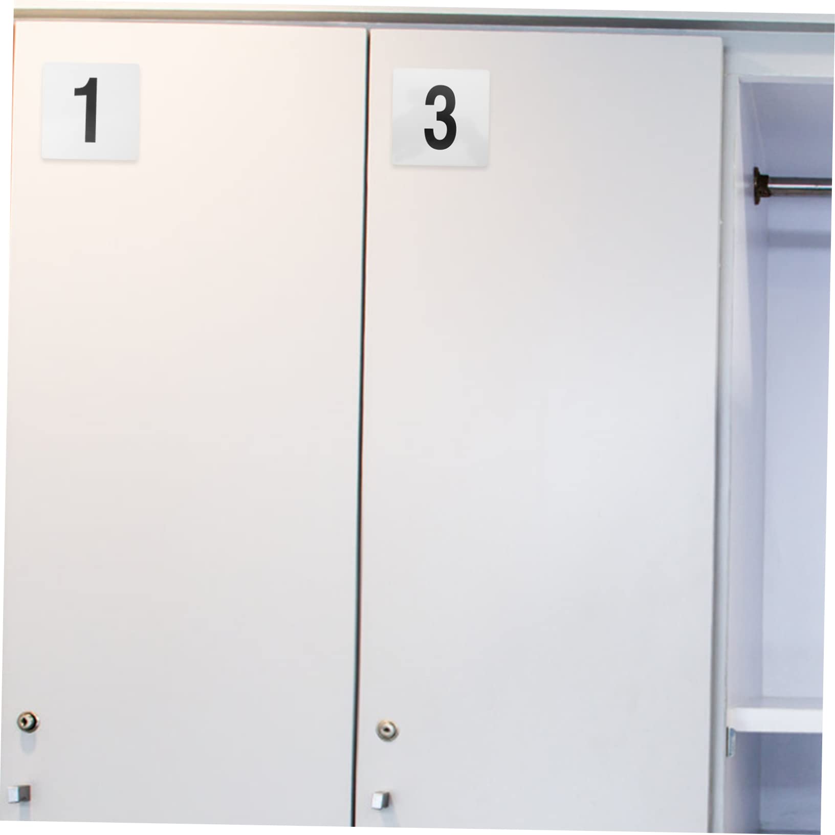 2 Sätze Tischkarten aus Doppelseitige Tischnummern für Hochzeiten Platzkarten für Veranstaltungen Wiederverwendbar und Leicht für Restaurants und Feiern