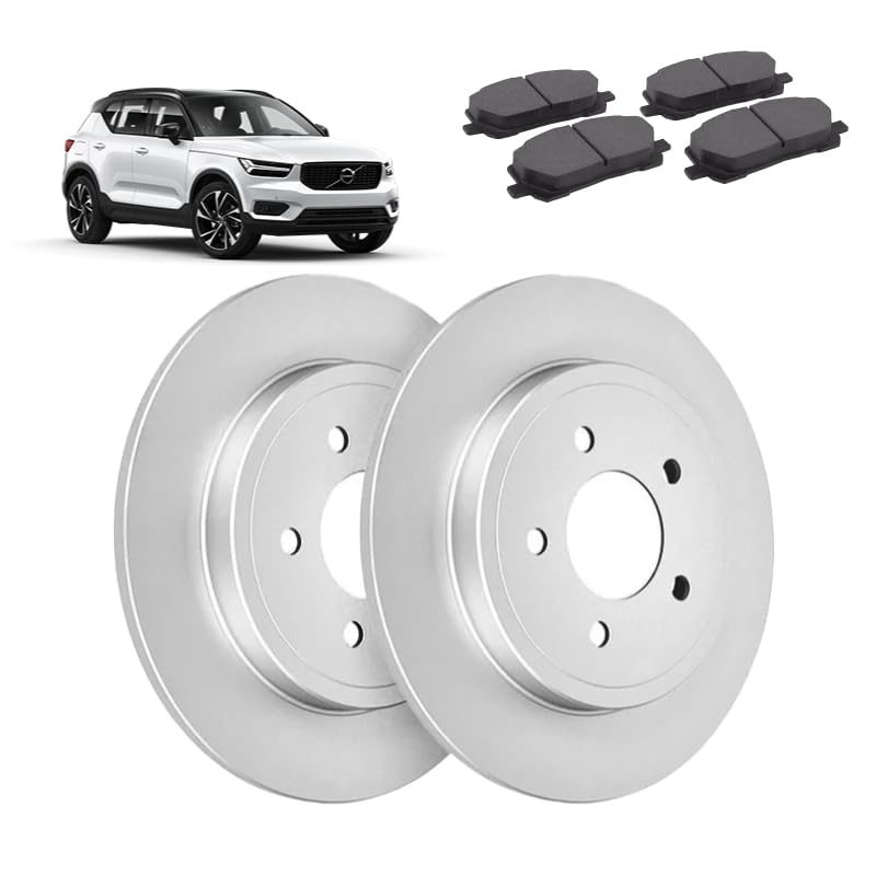 Kit dischi 280mm e pastiglie freno posteriori compatibile con Volvo Xc40 2017+