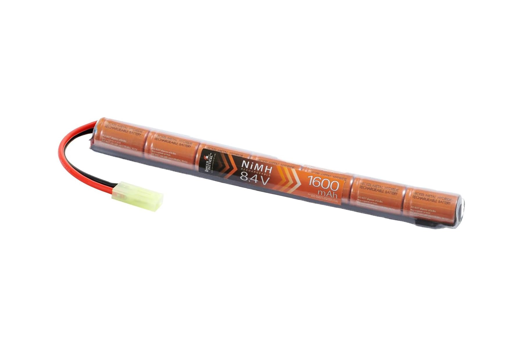 Amazon.com: Lancer Tactical Airsoft 8.4V 1600mAh NiMH Long Stick
