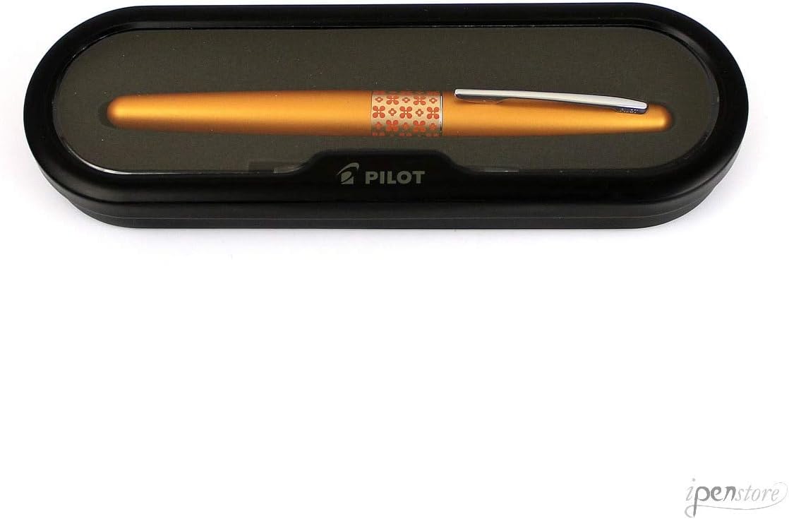 Pilot Metropolitan Fountain Pen, Retro Pop Orange, 1.0mm Stub nib