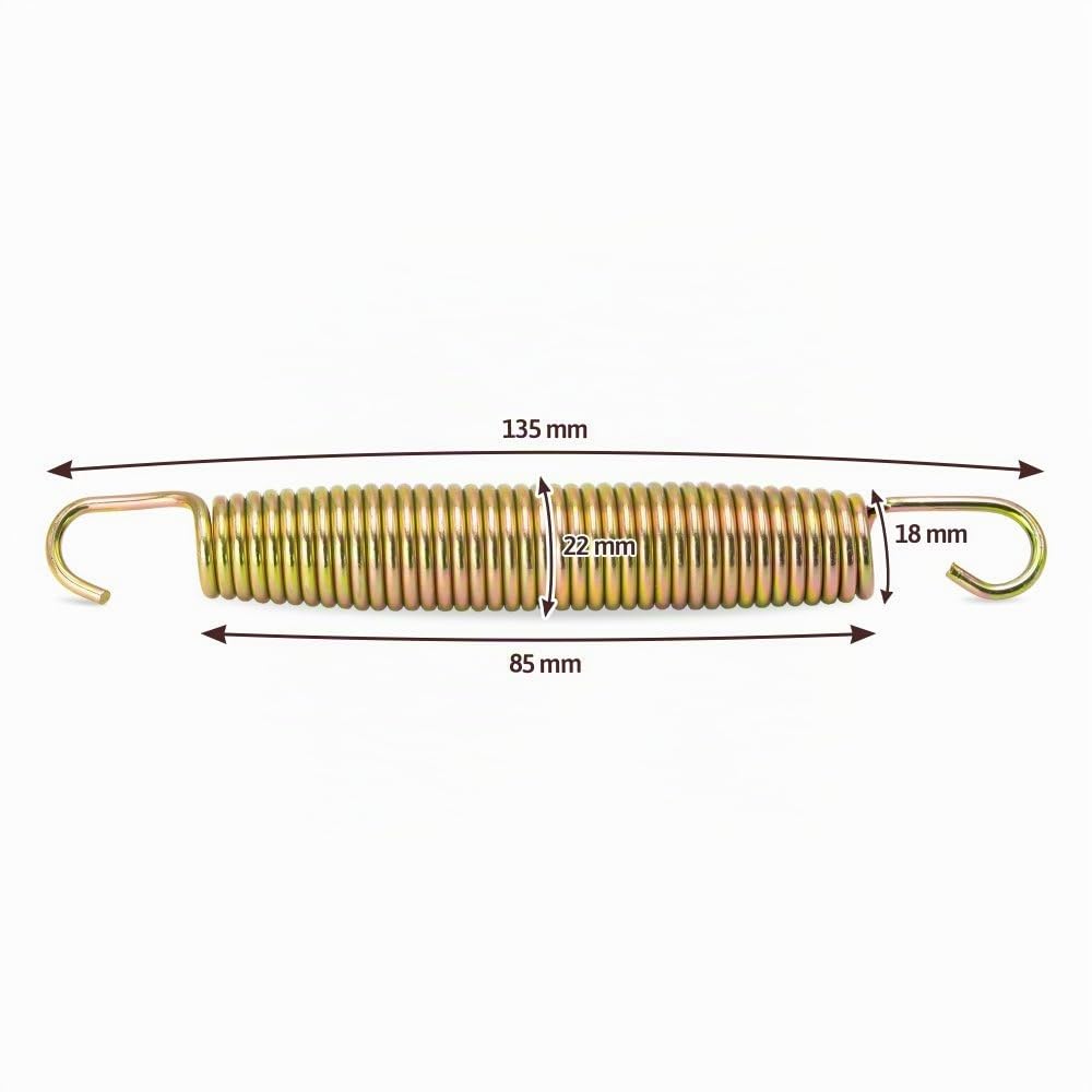 awm Trampolin Federn (135, 140, 145, 165, 178, 185, 215 mm) Sprungfedern Ersatzfedern Spiralfedern