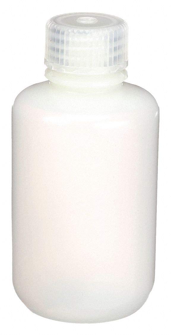 333004 Narrow Mouth Lab Quality HDPE Bottle, 3000 Class