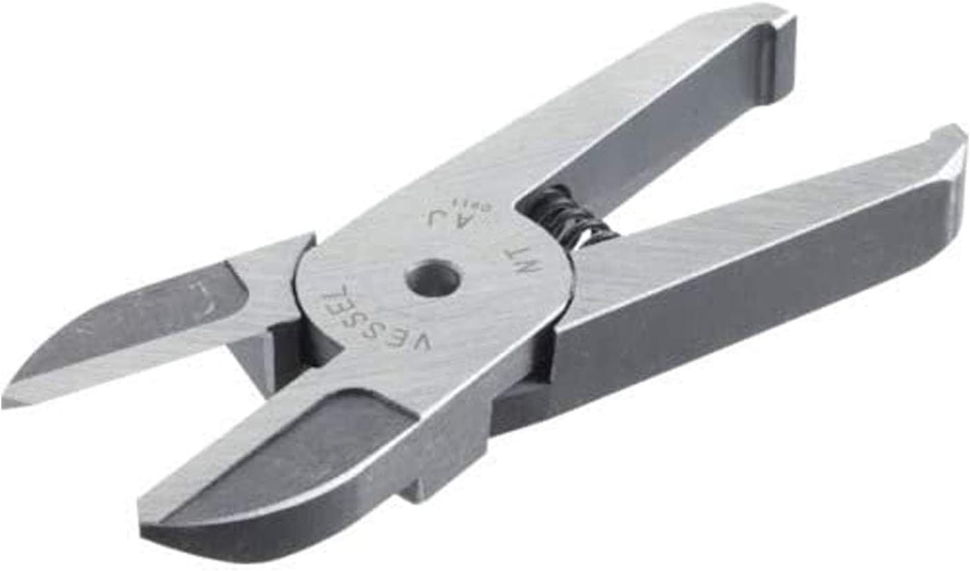 Vessel NT20AJ Sliding Air Nipper, Vertical Blade / GT-NT20 Type Straight Blade for Resin