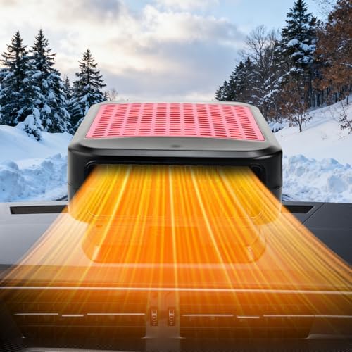 Portable Car Heater for Vehicle,12V Car Heater and Defroster, Win...