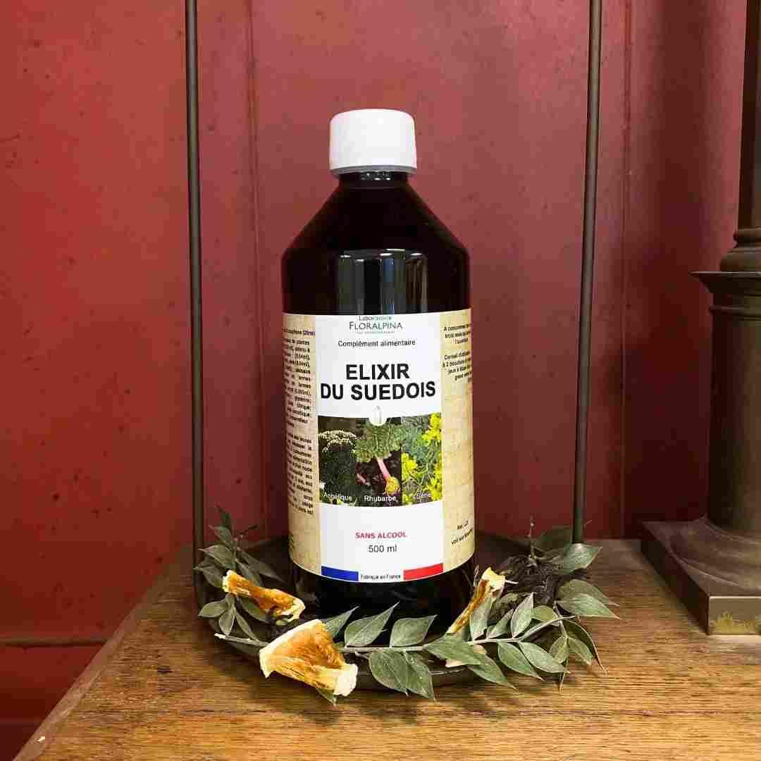 Elixir du suédois Maria Treben 500ml - Recette originale de Maria Treben - Fabrication Française