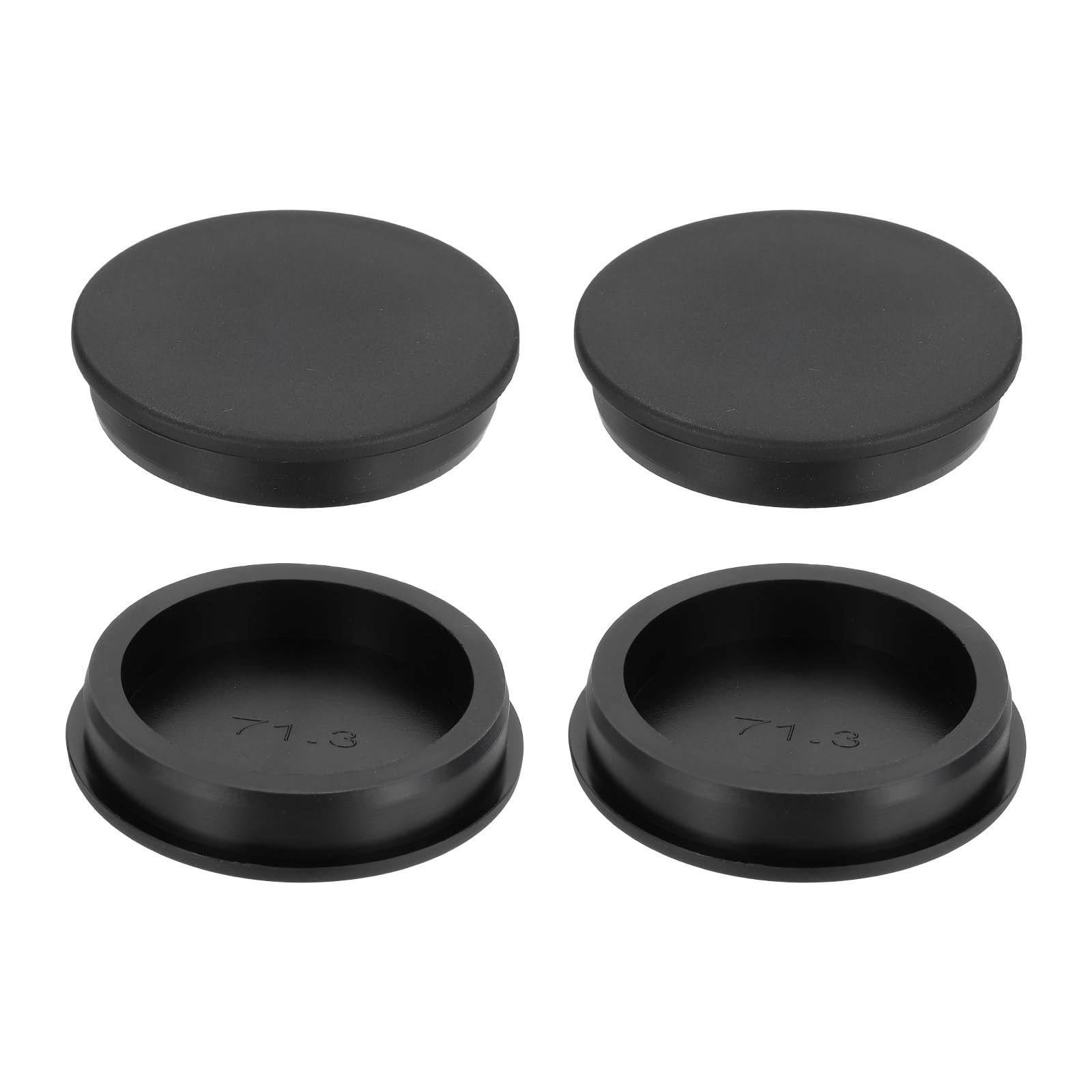 QUARKZMAN 35x Silikon-Lochstopfen T-Form, 11 Mm, Für 10,3–11,05 Mm Löcher, Hitzebeständig, Wasserdicht – Für Pulverbeschichtung, Lackierung & Co.