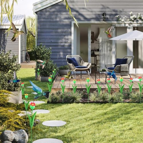 Distributeur d'eau de colibri pour animer vos parterres - 8