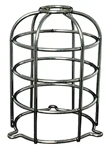 Federal Signal SLMDG4 Streamline Modular Stainless Steel Dome Guard, Silver