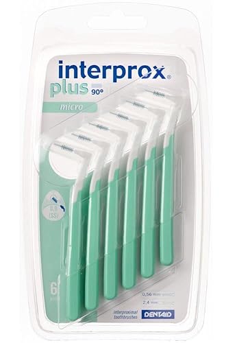 Cepillo interproximal verde Micro Plus de Interprox, 0,56 mm, paquete de 6 unidades Cover
