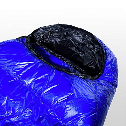 Bolsa de Dormir Western Mountaineering Ultralite 20 Grados Azul Real 6FT / Cierre Derecho miniatura 6