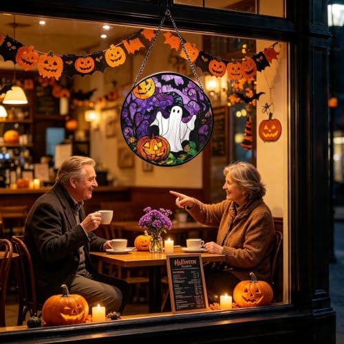 Atrapasol de calabaza bidimensional de diseño exclusivo para hogar 4