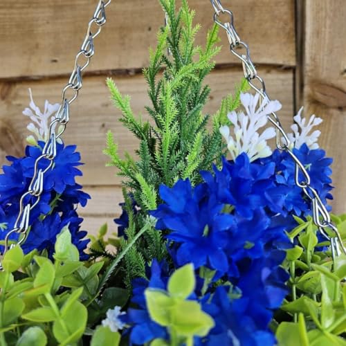 Présentoirs en jacinthe Best Artificial paniers suspendus sans arrosage - 5