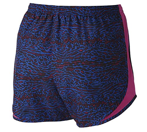 Image of Nike Women's Dri-FIT Venom Tempo Shorts Game Royal /Vivid Pink /Matte Silver Shorts XS X 3.5