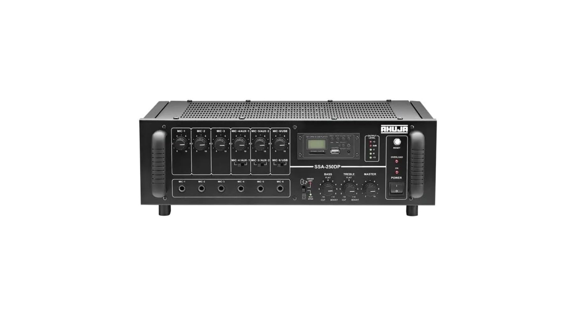 Ahuja SSA-250DP by THE L.T. TUNES, 250 watts rated output with six