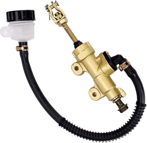 Vista 19 de HIAORS Depósito de cilindro maestro de freno trasero compatible con Coleman KT196 CK100 98cc 196cc 212cc 2.8HP 6.5HP Yerf Dog GX150 150cc Go Kart