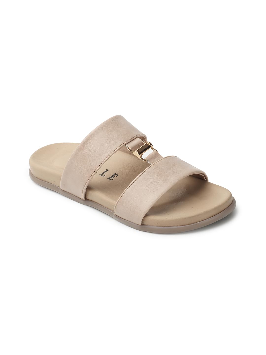 ELLE Slider Sandal, Colour-Beige,Size-UK 6 (B0D8LF9H82) Amazon Price History, Amazon Price Tracker