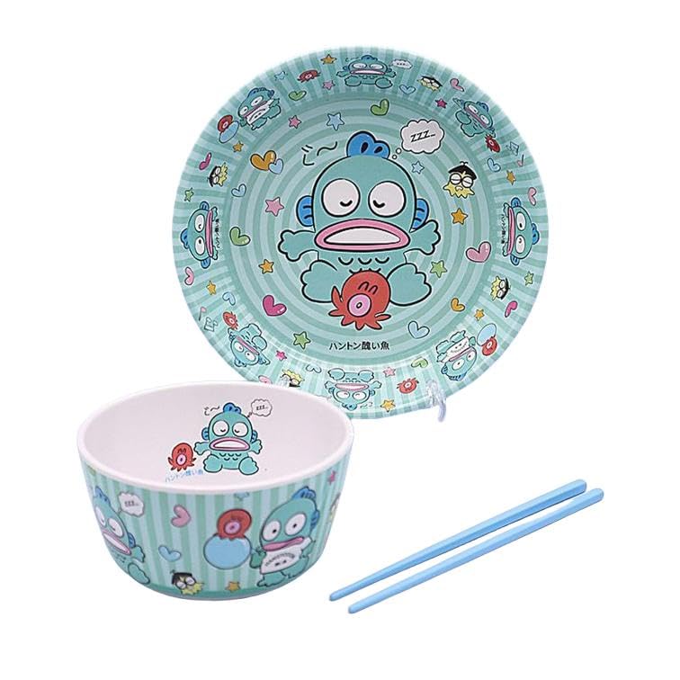 Amazon.co.jp: ハンギョドン 食器セット 茶碗 飯碗 箸 皿 耐衝撃