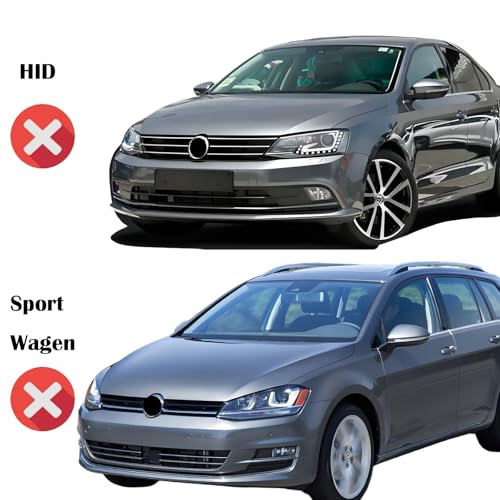 APSVE 2011–2018 VW Jetta MK6 Headlights | OEM Halogen Replacement - Image 4