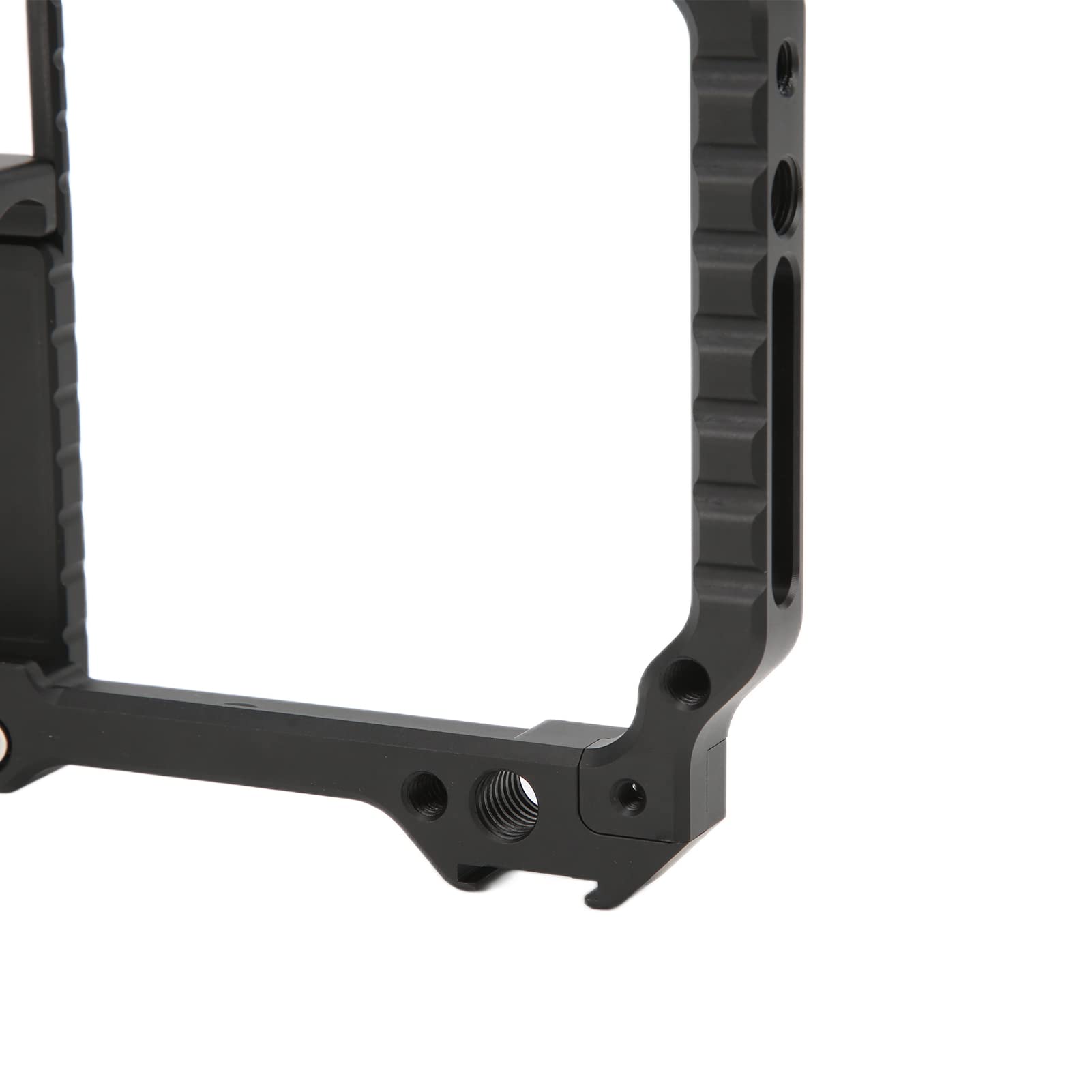 Lazmin112 Gabbia per Telefono Cellulare, Gabbia per Portatile Telefono per Video Riprese in Materia in Lega, Interfaccia Universali Multipli, per Videomaker Professionisti