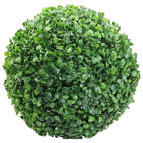 HOODANCOS Simulation Grass Ball Pendant Faux Plant Decor for Ceiling Decoration Vibrant Color and Maintenance for Home Mall and Event Spaces