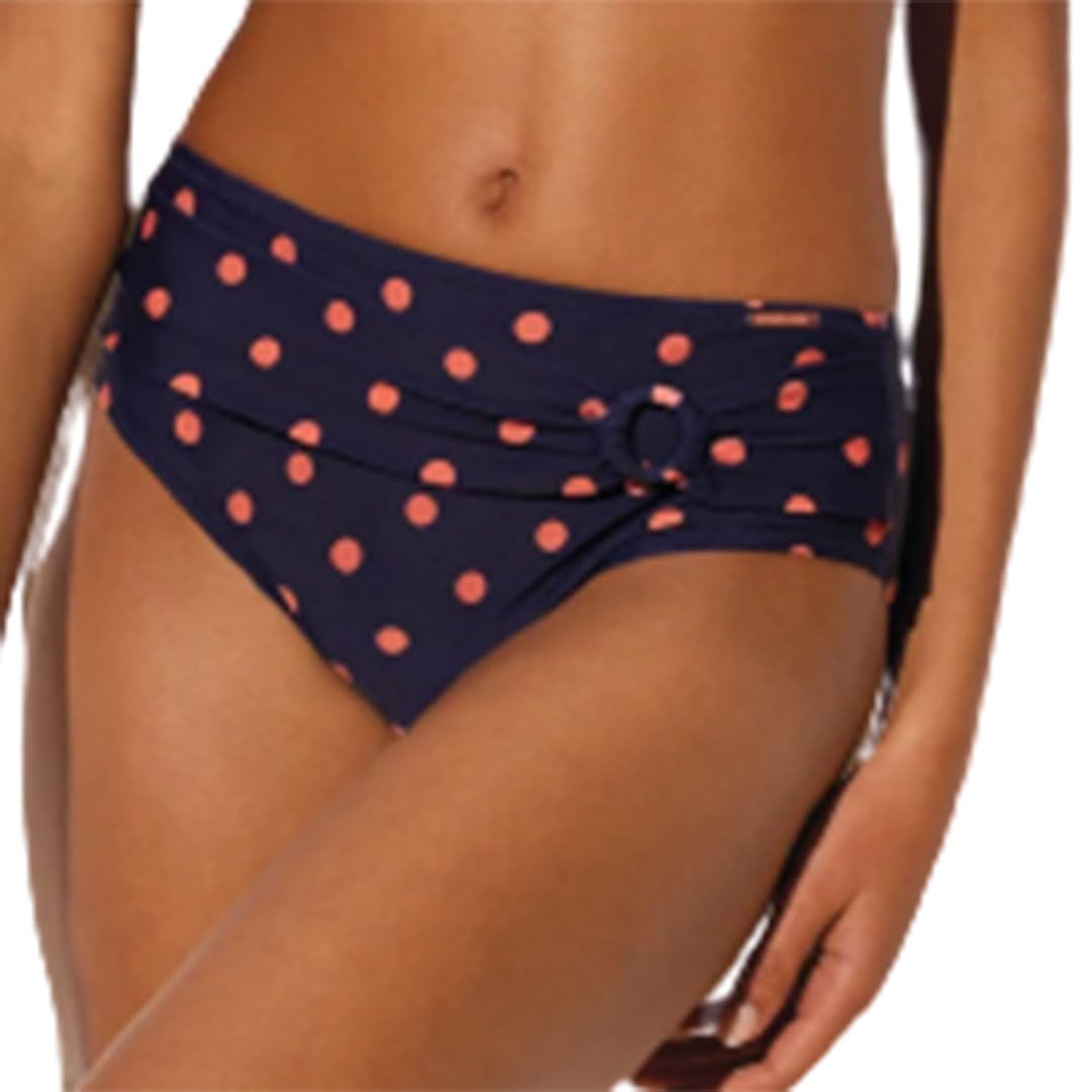 YSABEL MORA 82294 - Braga Alta Lunares Reductora Mujer Color: Glam Blue Talla: XX-Large