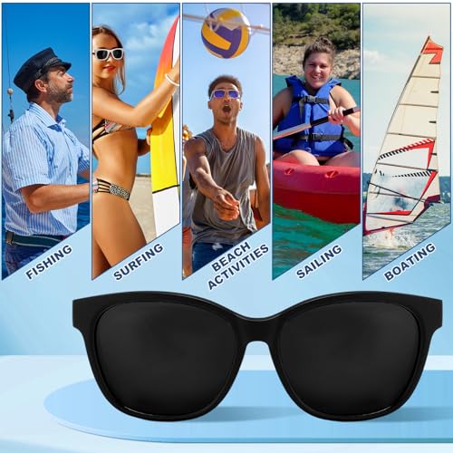 Image of Geiserailie Floating Polarized Fishing Sunglasses for Men Women UV Protection Lightweight Frame Boating Fishing Sport Glasses