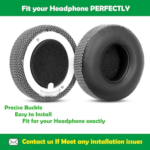 Premium Protein Leather Earpads y Cojín para Diadema Reemplazo para Audífonos Beats Solo 2 y Solo 3 Wireless On-Ear miniatura 4
