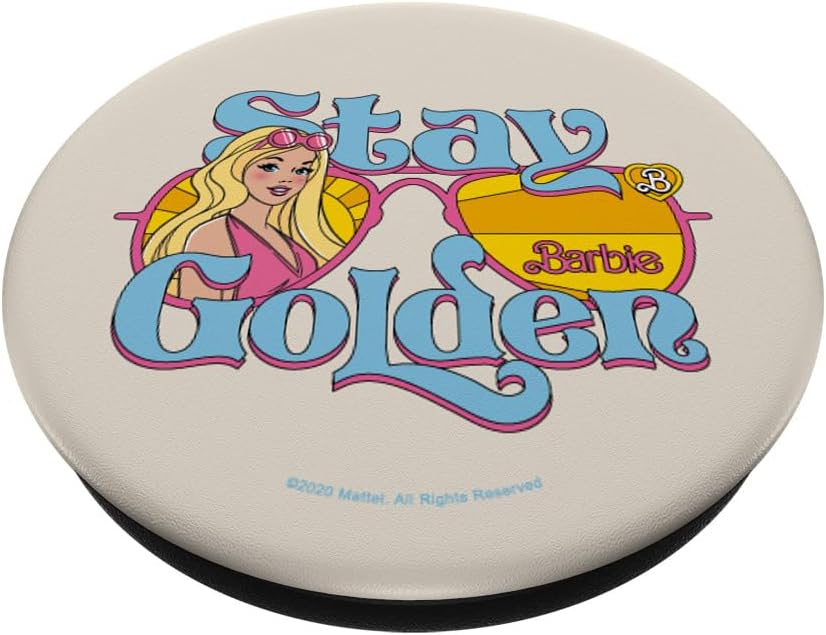 Barbie - Stay Golden Sunglasses PopSockets Adhesive PopGrip image 2