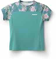 Admiral フラワープリント Tシャツ Admiral アシンメトリーライングラフィックフラワープリント T