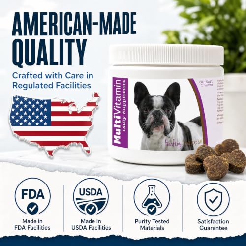 Image of Healthy Breeds French Bulldog All in One Multivitamin Soft Chew 120 Count