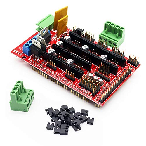 Ramps 1.4 Control Panel 3D Printer Control Board Reprap Control Board Support 3D Printer Controller Shield Board Module For Ramps 1.4 Reprap Prusa Mendel #TOP2