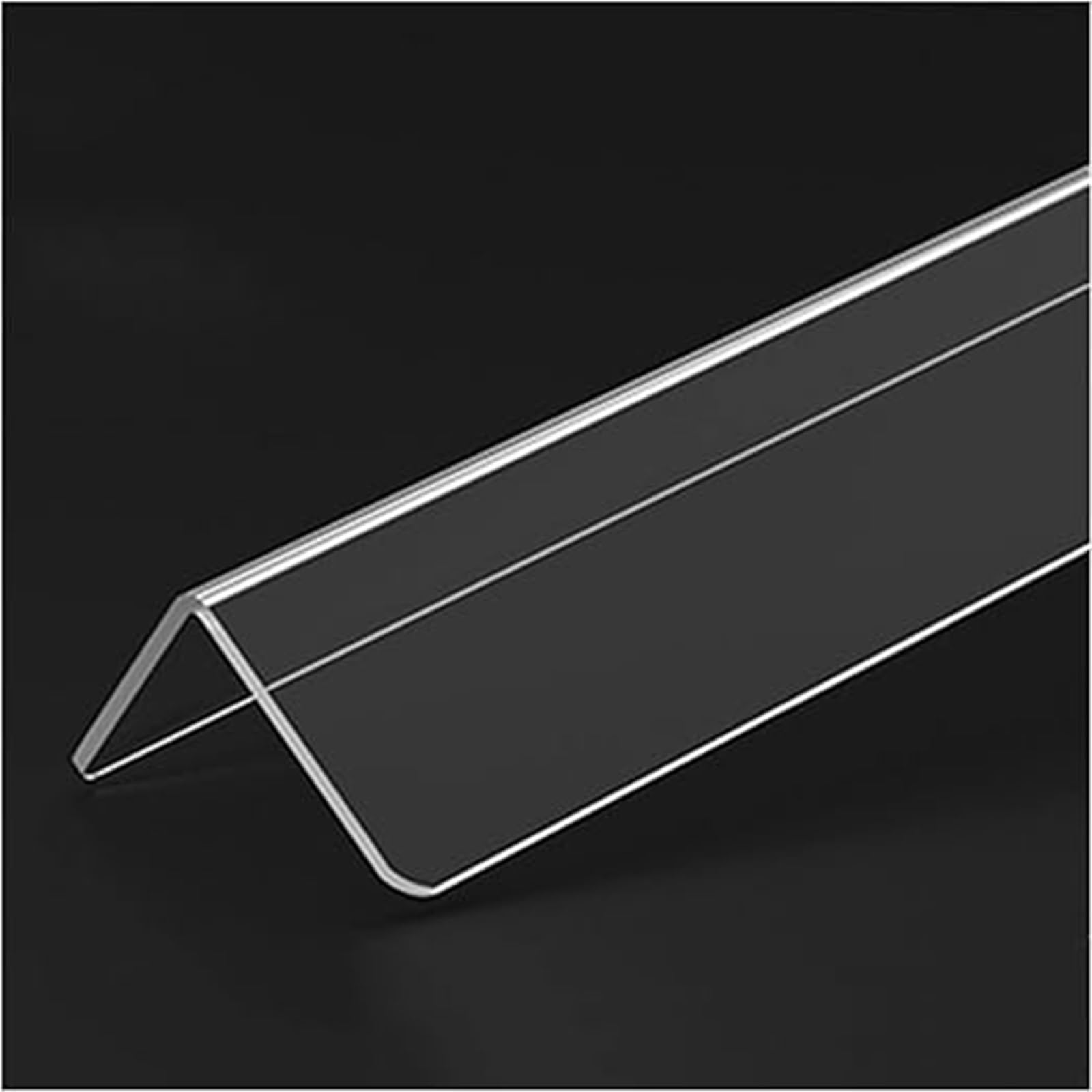 Alfombrillas protectoras, Tira de moldura esquina transparente(W 4cm/1.57in,200cm/78.7in)