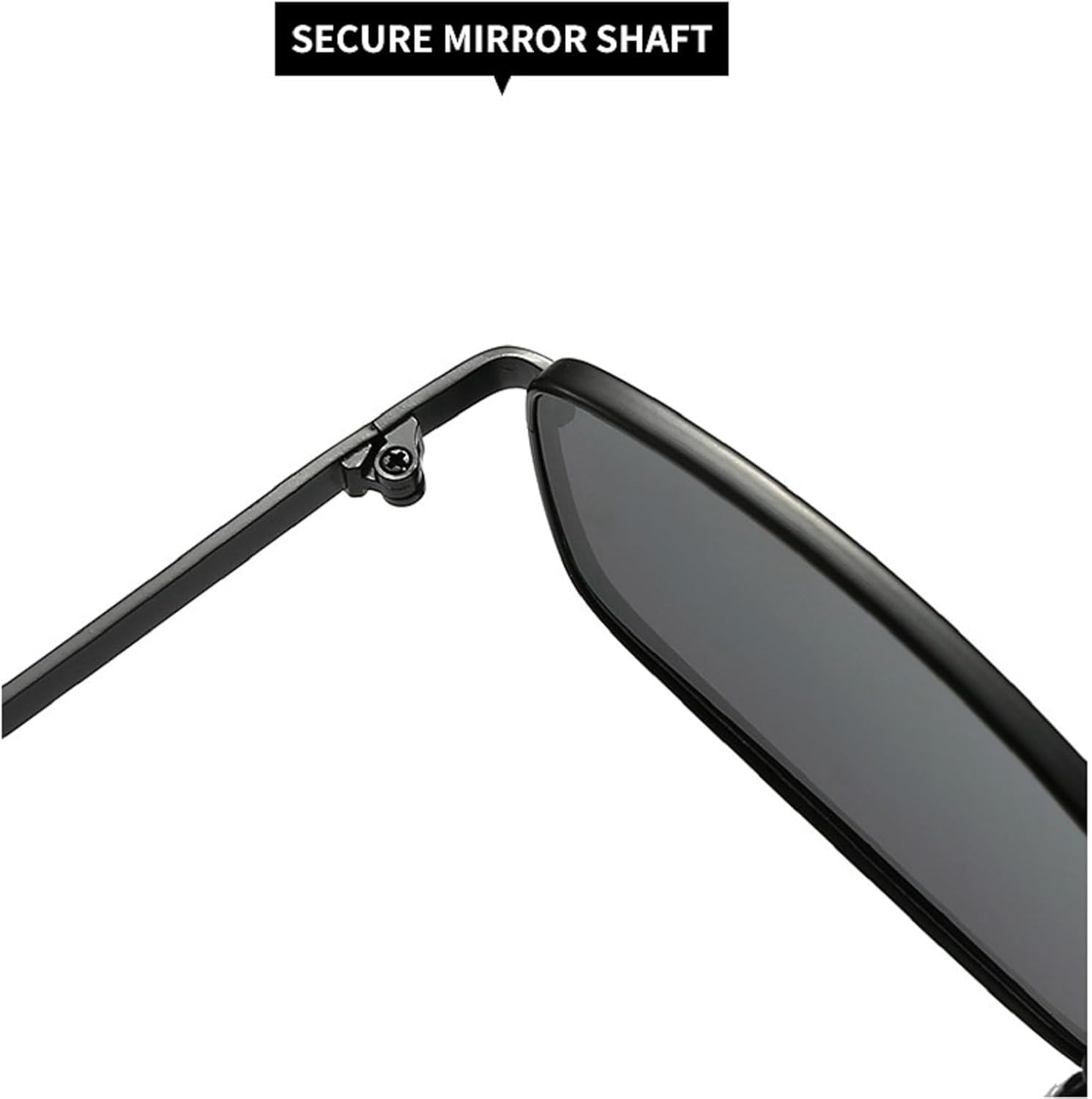 Retro Small Rectangle Metal Frame Women Sunglasses Fashion Blue Pink Lens Shades UV400 Men Punk Sun Glasses N45 - Image 7