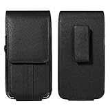 PU Leather Swivel Belt Hip Holster Case Pouch Compatible for Huawei P40 Pro / Mate 30 Pro / LG...