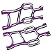 Hobbypark 108821 108021 Aluminum Rear Lower Arms (L/R) Purple for 1/10 Scale Redcat Volcano Epx/epx PRO EP Exceed Infinitive Monster Truck 08006 Hop Ups Parts