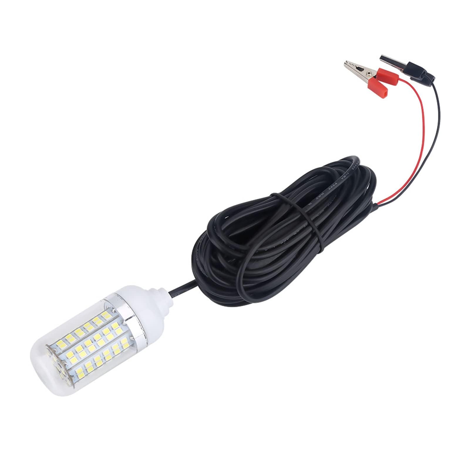 Lampada da Pesca Notturna Subacquea a LED da 12 V per Esterni, per gamberetti, Calamari, Pesci Gatto (Blu) (Illuminazione Bianca)