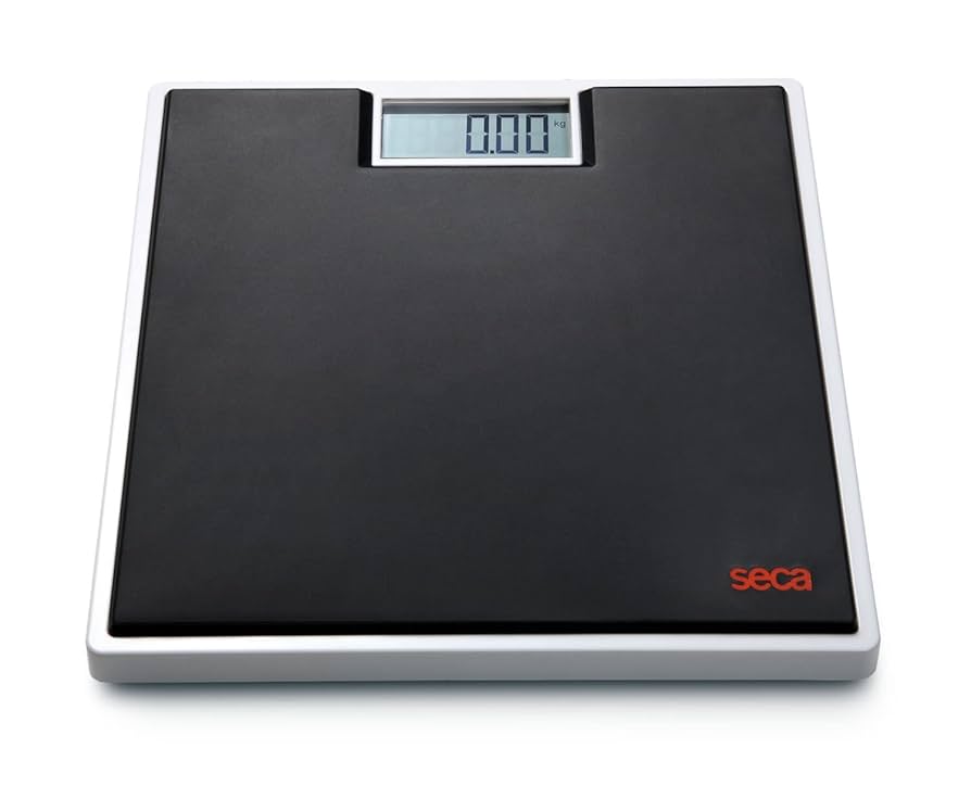 Amazon | seca 803 デジタルフラットスケール 黒 | seca | 体重