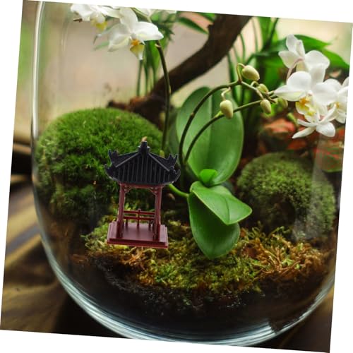 Pavillon miniature pour aquarium et plantes succulentes durables - 5