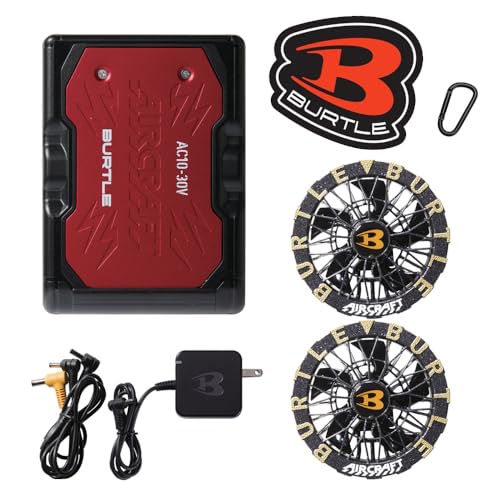 [�G�A�[�N���t�g] BURTLE �o�[�g�� 30V AC10 AC10-2 �Z�b�g �I���W�i���X�e�b�J�[���J���r�i�t���t 2026�N���f�� �󒲍�ƕ��p �A�E�g�h�A �X�|�[�c�ϐ� ��90mm�� �x�X�g ���� �������Ή� �����΍� (�o�b�e���[�̐F (96)