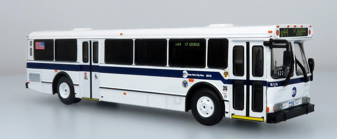 Orion V MTA NYC Transit Bus-1/87 Scale-HO Scale Dimensions 5
