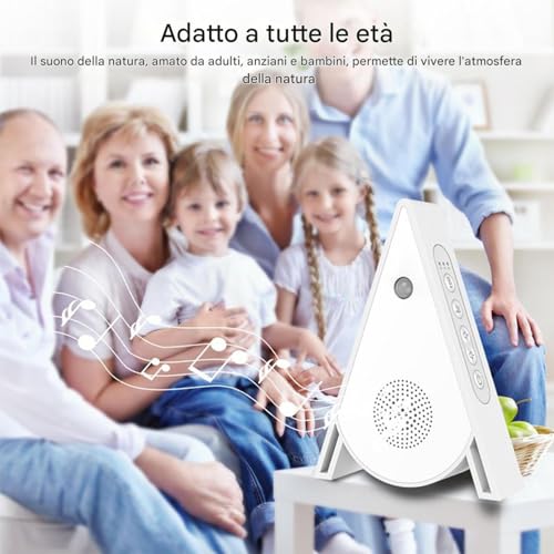 Altavoz inteligente para ruido natural y decoración de spa de diseño 7