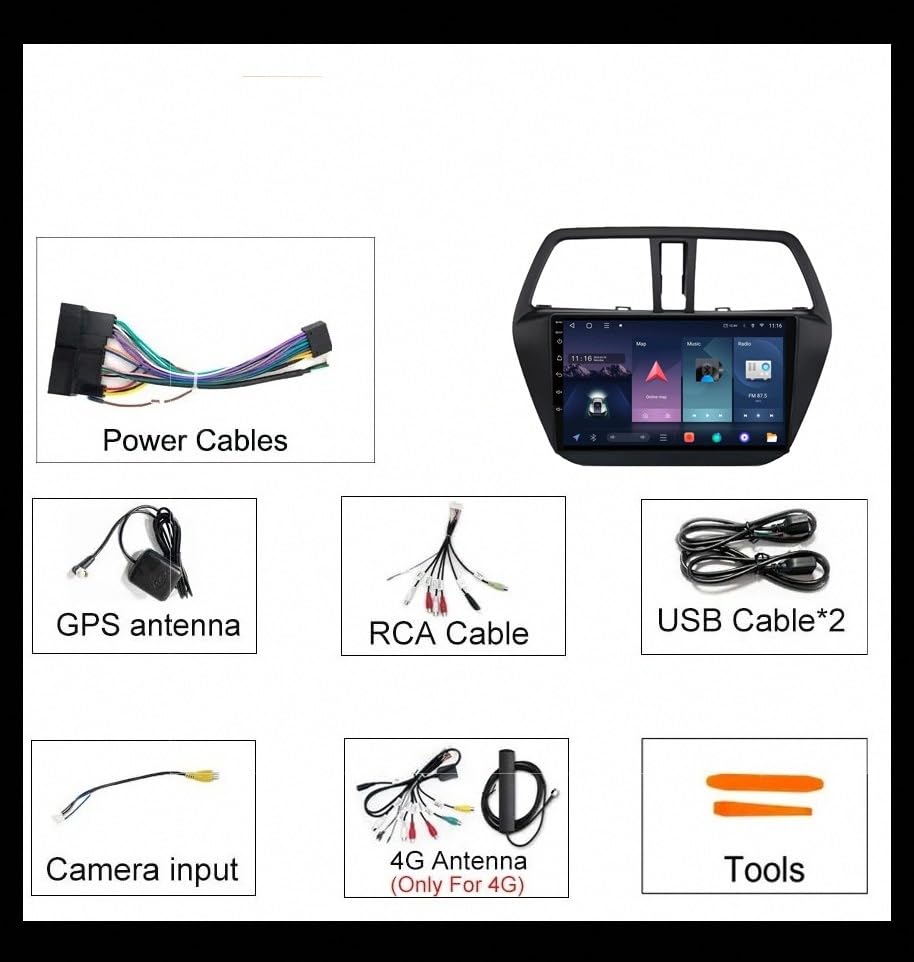 Radio multimedia con Bluetooth y Mirror Link para viajes en Suzuki Grand Vitara 7