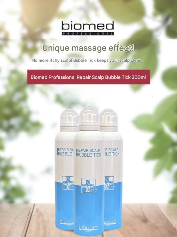 Miniatura 2 de Biomed Professional Italia Repair Scalp Bubble Tick Foam - Espuma, para pérdida de cabello y crecimiento del cabello, tratamiento para