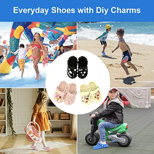 Kids Bubble Slides Shoes Garden Clogs, Boys Girls Cushioned Massage Golf Ball Slides Platform Comfortable Bubble Slipper Sandal Purple #TOP6