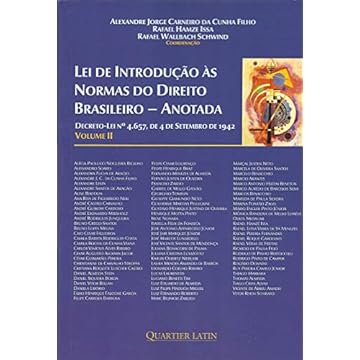 Capa do livro Lei de Introdução às Normas do Direito Brasileiro - Anotada - Volume II
